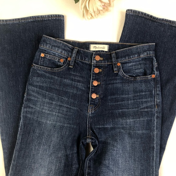 Madewell Denim - Madewell Flea Market Flares Sz 27